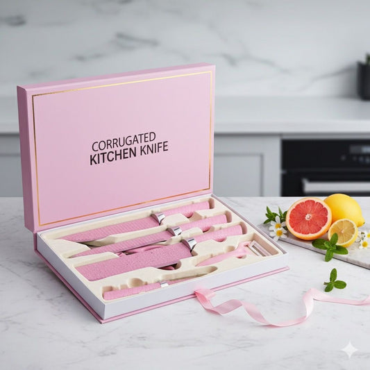 Corrugated 6 Piece Knife Set
