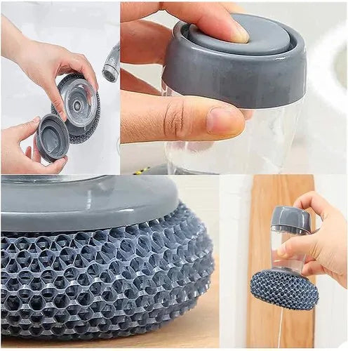 Soap Dispensing Palm Brush